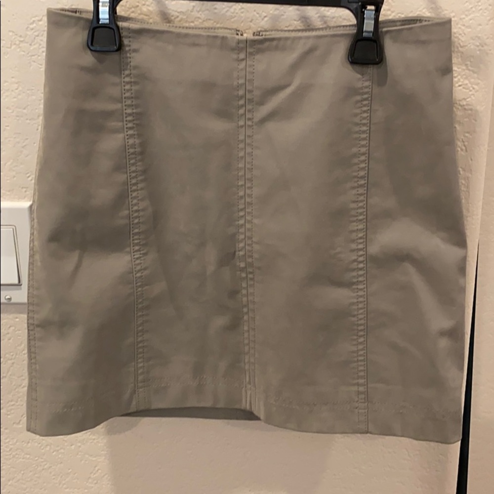 Free People gray mini skirt size 2